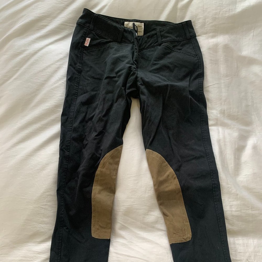 Tailored Sportsman Black Riding Breeches, size 28